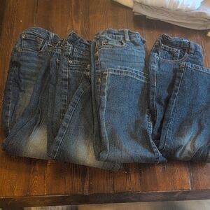 Levi's Kids Blue Jeans (Lot Of 4)